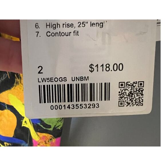 NWT lululemon Wunder Train HR 25" Pant - Women's Size 2 - Picture 6 of 9